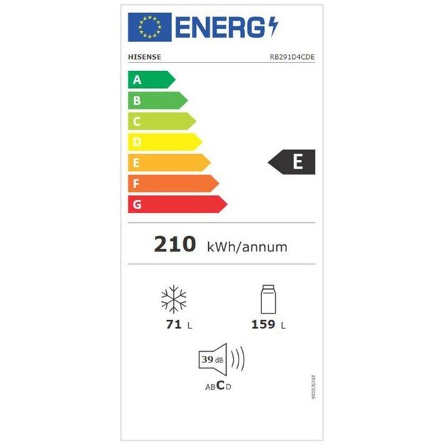 HISENSE RB291D4CDE
