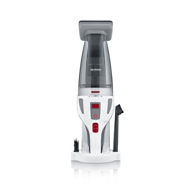 Severin HV 7146 stick vacuum/electric broom Battery Dry&wet UltraFine 120 W Grey, Red, White 2.2 Ah