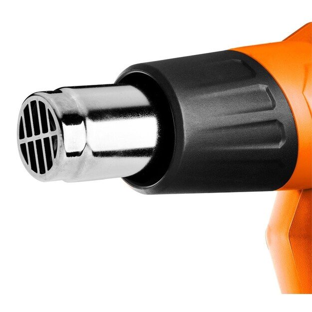 Heat gun 2000W, I: 50oC, II: 70-600oC,case, display 7