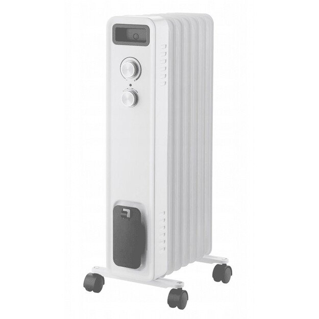 DEDRA DA-J1501 electric space heater White 1500 W Oil electric space heater 1