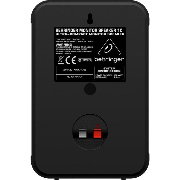 Pair of Behringer 1C-BK studio monitors 5