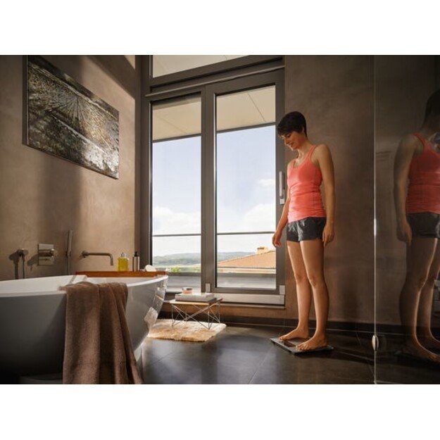 Soehnle Shape Sense Connect 200 Rectangle Silver Electronic personal scale 2