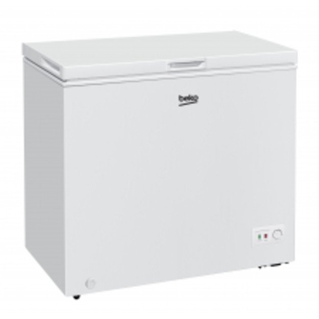 BEKO Freezer | CF200EWN | Energy efficiency class E | Chest | Free standing | Height 84.5 cm | Total net capacity 198 L | White 2