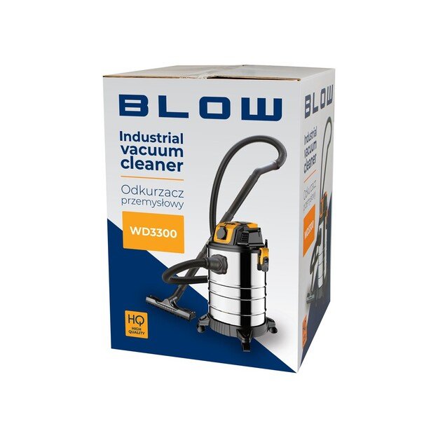 BLOW WD3300 industrial vacuum cleaner with 230V socket 2000W
