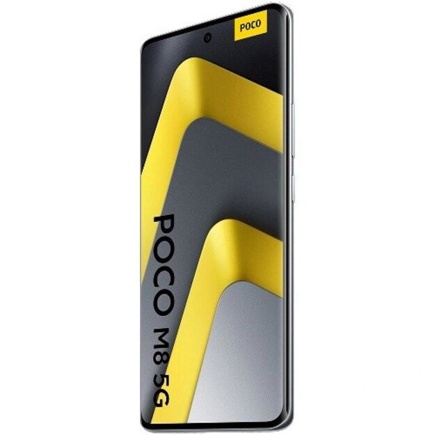 POCO M8 5G 17.2 cm (6.77 ) Hybrid Dual SIM USB Type-C 8 GB 256 GB 5520 mAh silver