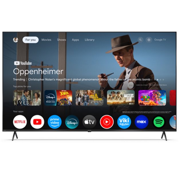 Sharp | 65HP5265E | 65 | Smart TV | Google TV | UHD | Black