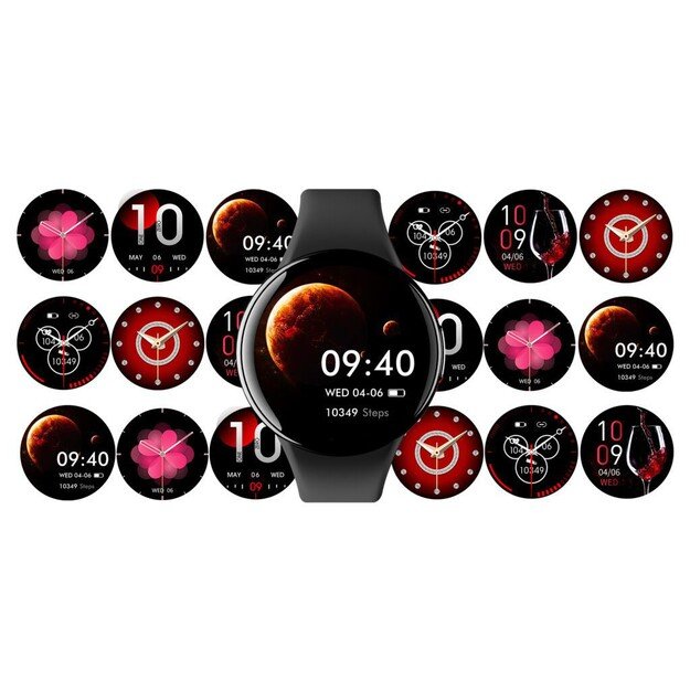 Smartwatch for woman Manta Livia Mini black