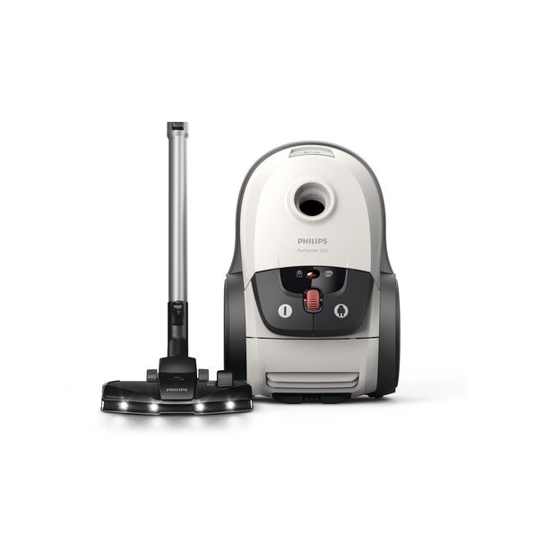 Philips Performer LED 8000 Series Bagged vacuum cleaner, power 900W, model XD8142/12 with TriActive