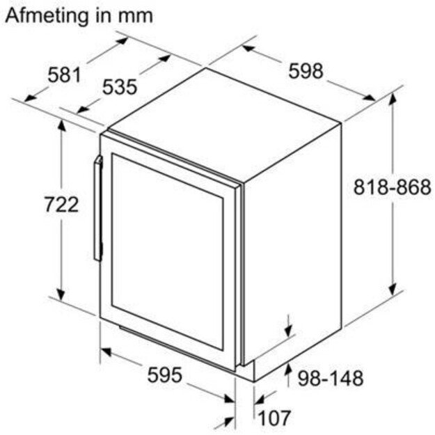 BOSCH KUW21AHG0