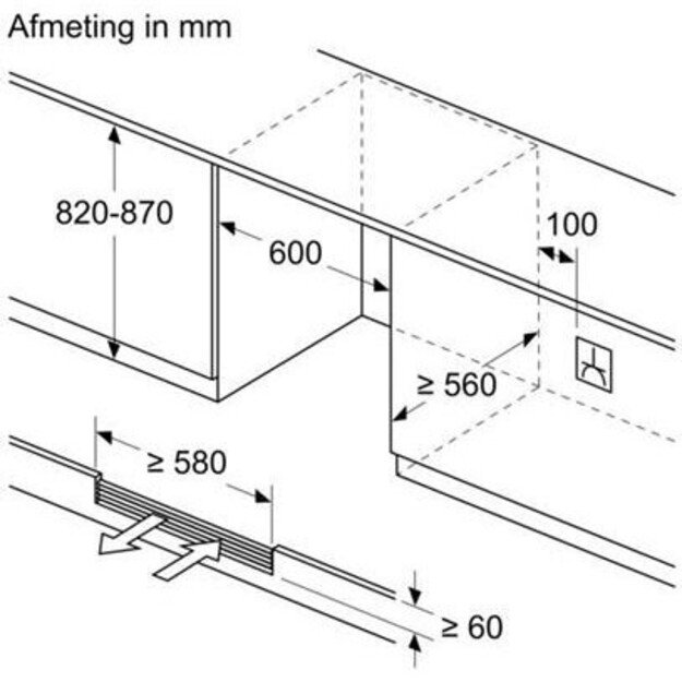 BOSCH KUW21AHG0