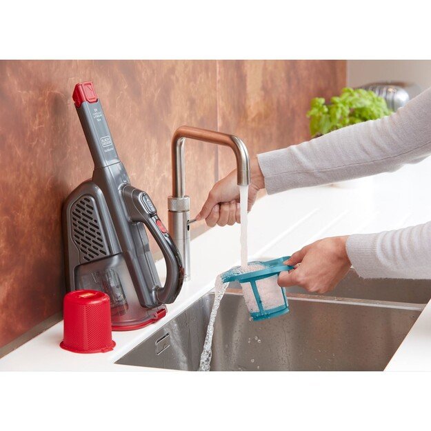 Black & Decker Dustbuster Black, Red Bagless