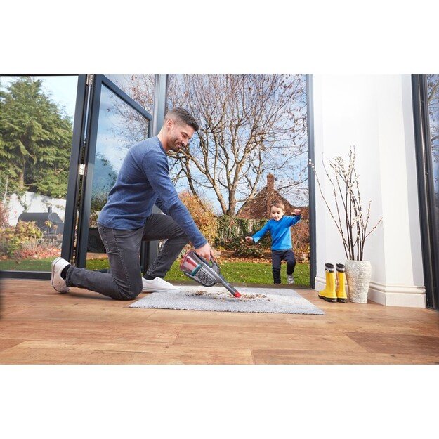 Black & Decker Dustbuster Black, Red Bagless