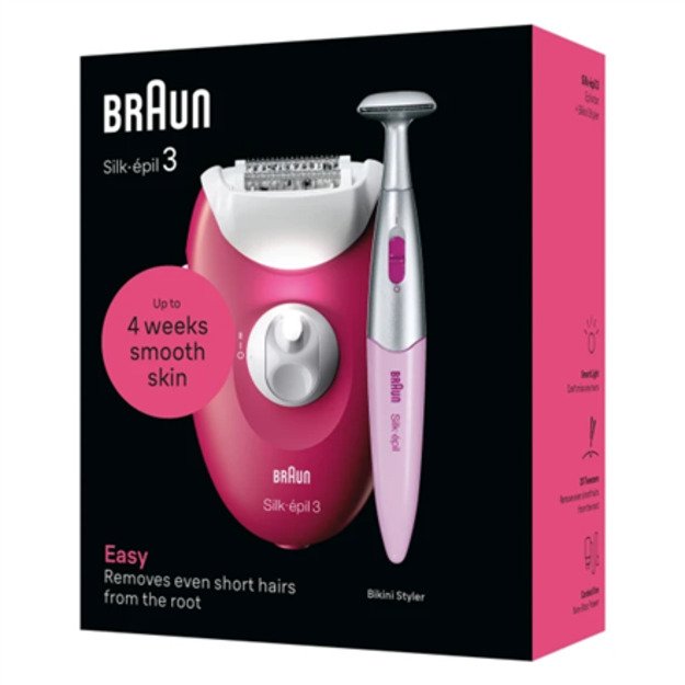 Braun Silk-&eacute;pil 3 Silk-epil 3 SE3-202 Epilator 1