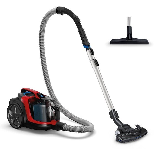 Vacuum cleaner bagless Philips FC9729/09 (650W, black and red color, black color, red color)