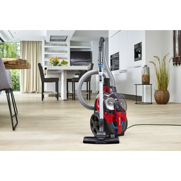 Vacuum cleaner bagless Philips FC9729/09 (650W, black and red color, black color, red color)