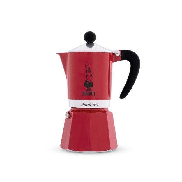 Bialetti kavinukas Rainbow 1 p raudonas