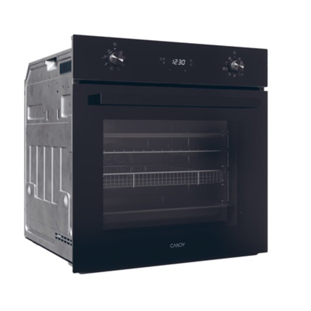 Candy Oven | FMBC A896S E0 | 70 L | Electric | Pyrolysis | Mechanical and electronic | Height 59.5 cm | Width 59.5 cm | Black