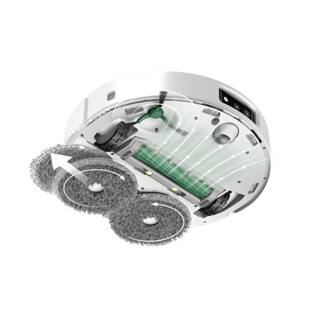 iRobot Roomba Plus 505 Combo Robot + AutoWash Dock White