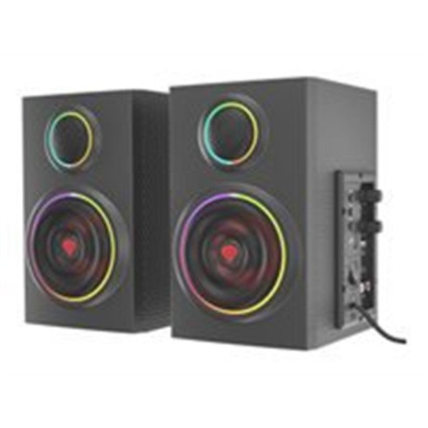 NATEC SPEAKERS 2.0 HELIUM 300 BT BLACK ARGB