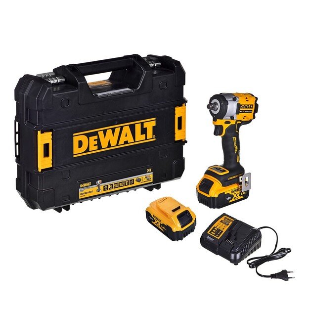 Smūginis raktas 1/2  18V 406Nm 2x5,0 DCF921P2T DEWALT