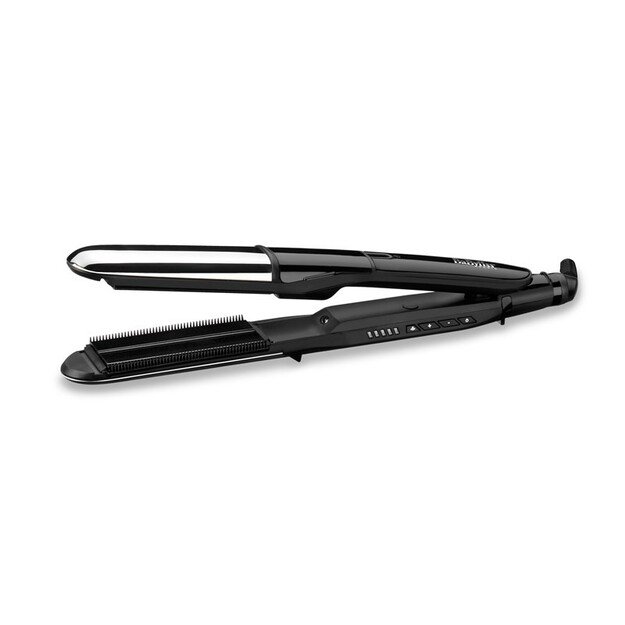 BaByliss Steam Mist Styler Straightening iron Black, Silver 2.5 m