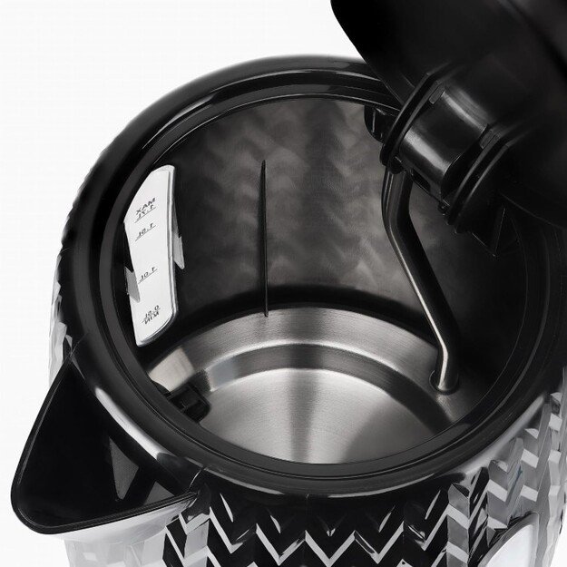 NELO kettle, capacity 1.7 l, power 2000 W, black 7