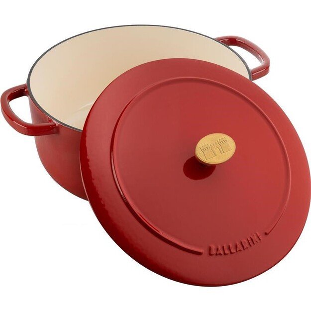 BALLARINI BELLAMONTE round cast iron pot 75003-563-0 - 5,5 LTR RED