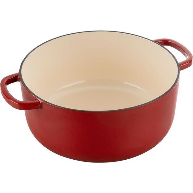 BALLARINI BELLAMONTE round cast iron pot 75003-563-0 - 5,5 LTR RED