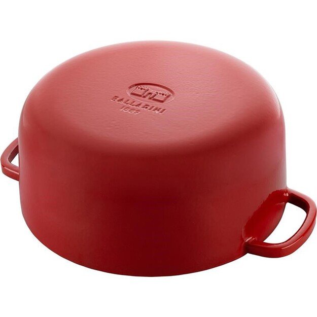 BALLARINI BELLAMONTE round cast iron pot 75003-563-0 - 5,5 LTR RED