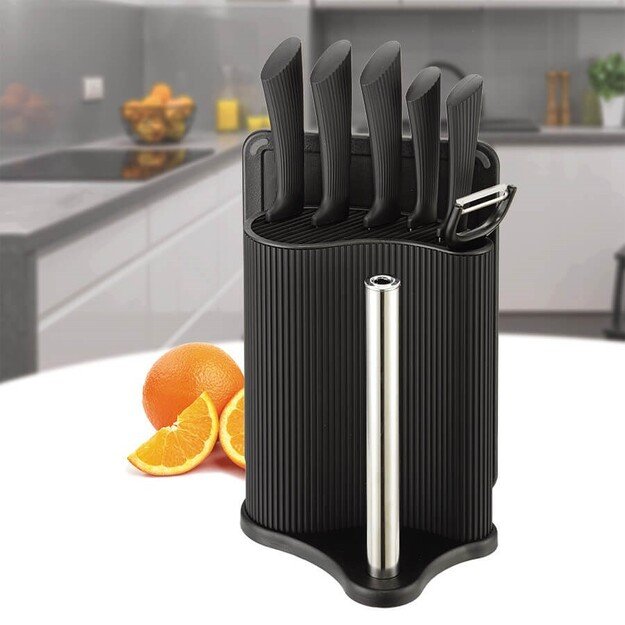 Kitchen cutting set MAESTRO MR-1413 Knife set (MR-1413-BLACK) Black