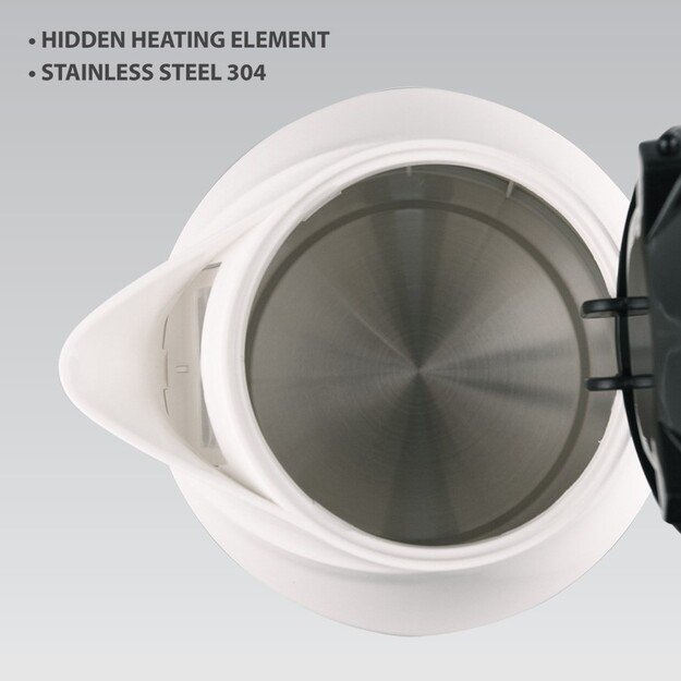 Electric kettle 1,7l 2000W MR-041-WHITE MAESTRO