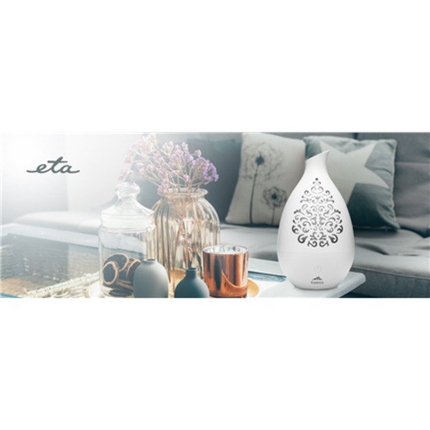 ETA | Aroma diffuser | Essenco ETA163490000 | Ultrasonic | Suitable for rooms up to 20 m&sup2; | White