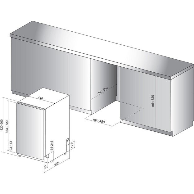 WHIRLPOOL WSIC 3M27 C