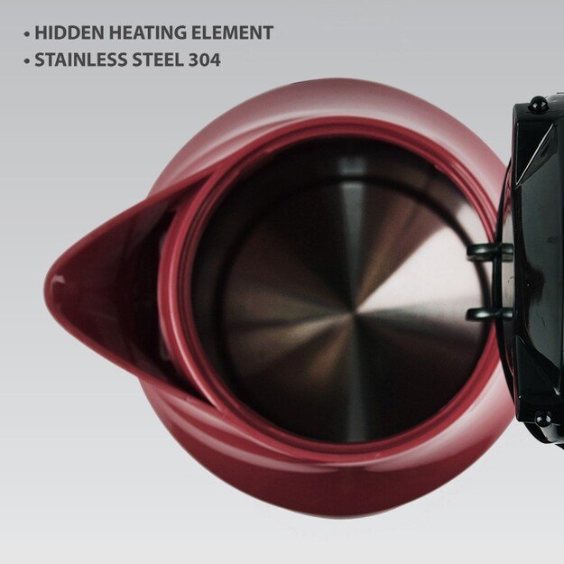 Electric kettle 1,7l 2000W MR-041-RED MAESTRO