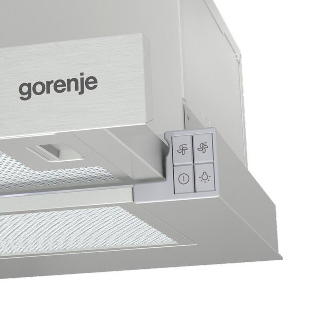Gorenje TH62E3X cooker hood Built-in Stainless steel 350 m&sup3;/h C