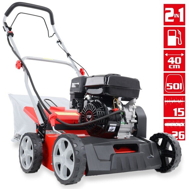 Variklinis aeratorius HECHT 5645, 2in1