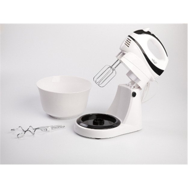 Adler | Mixer | AD 4206 | Mixer with bowl | 300 W | Number of speeds 5 | Turbo mode | White