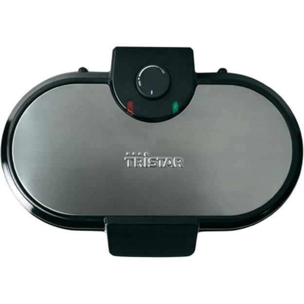 Tristar | Waffle maker | WF-2120 | 1200 W | Number of pastry 10 | Heart shaped | Black