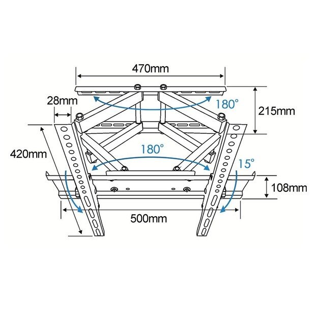 Esperanza ERW004 TV mount 26-70   up to 55kg