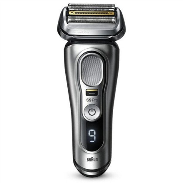 Braun Series 9 Pro 9477CC men s shaver Foil shaver Trimmer Black, Silver