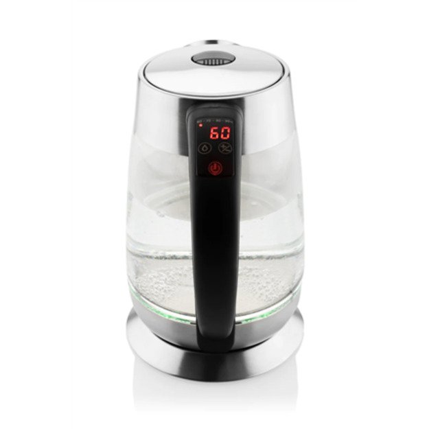 Gallet | Kettle | GALBOU792 | Electric | 2200 W | 1.8 L | Glass | 360° rotational base | Black