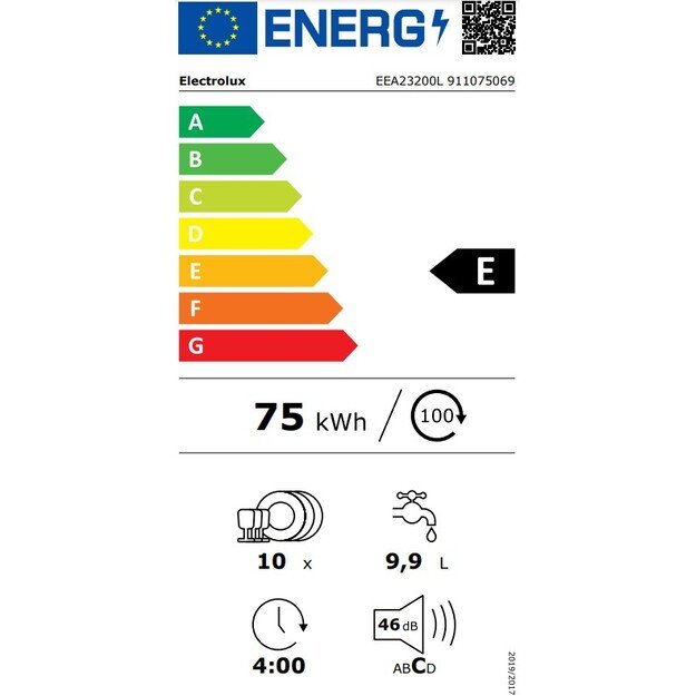 ELECTROLUX EEA23200L