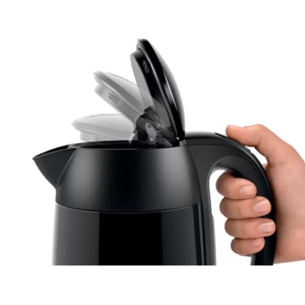 Bosch | Kettle | DesignLine TWK3P423 | Electric | 2400 W | 1.7 L | Stainless steel | 360° rotational base | Jet black polished