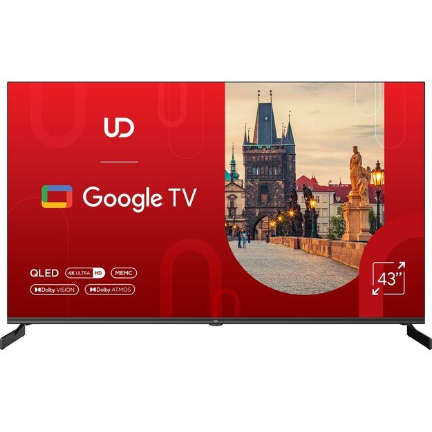 43  TV UD 43QGU7210S 4K Ultra HD, Q-LED, DVB-T/T2/C