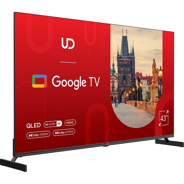 43  TV UD 43QGU7210S 4K Ultra HD, Q-LED, DVB-T/T2/C