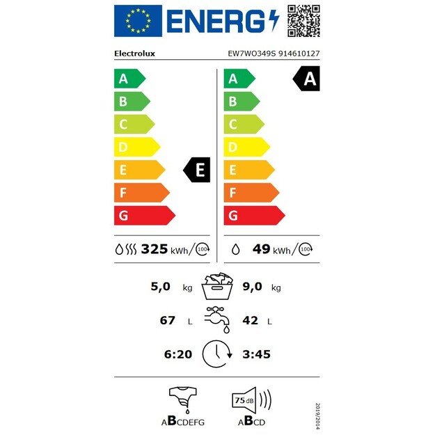 ELECTROLUX EW7WO349S