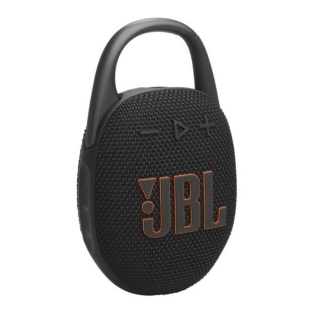 JBL Clip 5 Nešiojama garso kolonėlė, Bluetooth, Juoda