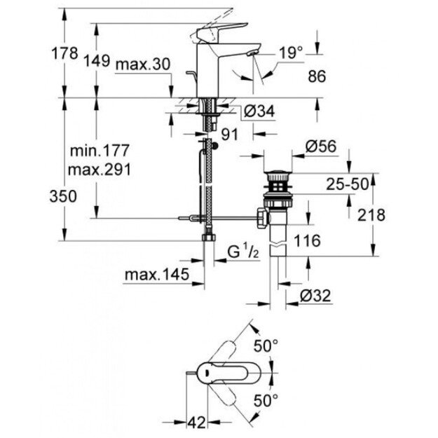 Grohe Bauedge 118389