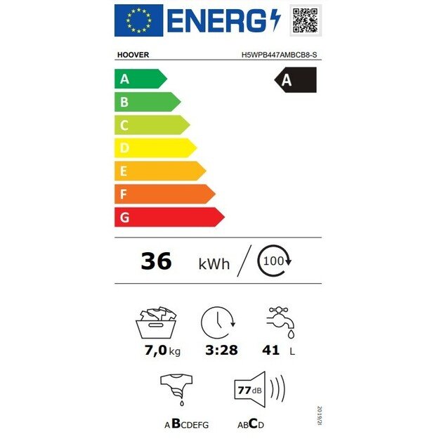 HOOVER H5WPB447AMBCB8-S