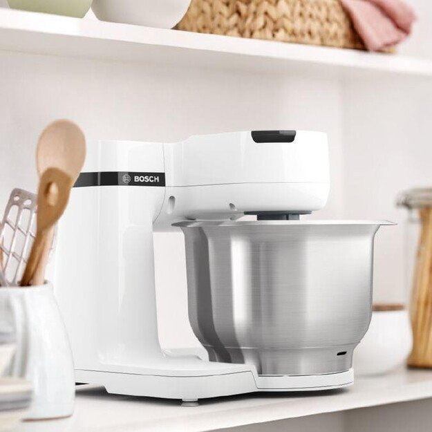 Bosch | MUM Serie Kitchen Machine | MUMS2EW00 | 700 W | Number of speeds 4 | Bowl capacity 3.8 L | White